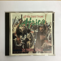 ซีดี Unknown Artist - All The Best From Africa 20 Tribal Songs CD VG+