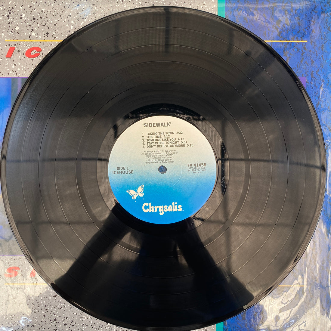 แผ่นเสียง Icehouse - Sidewalk Vinyl VG+