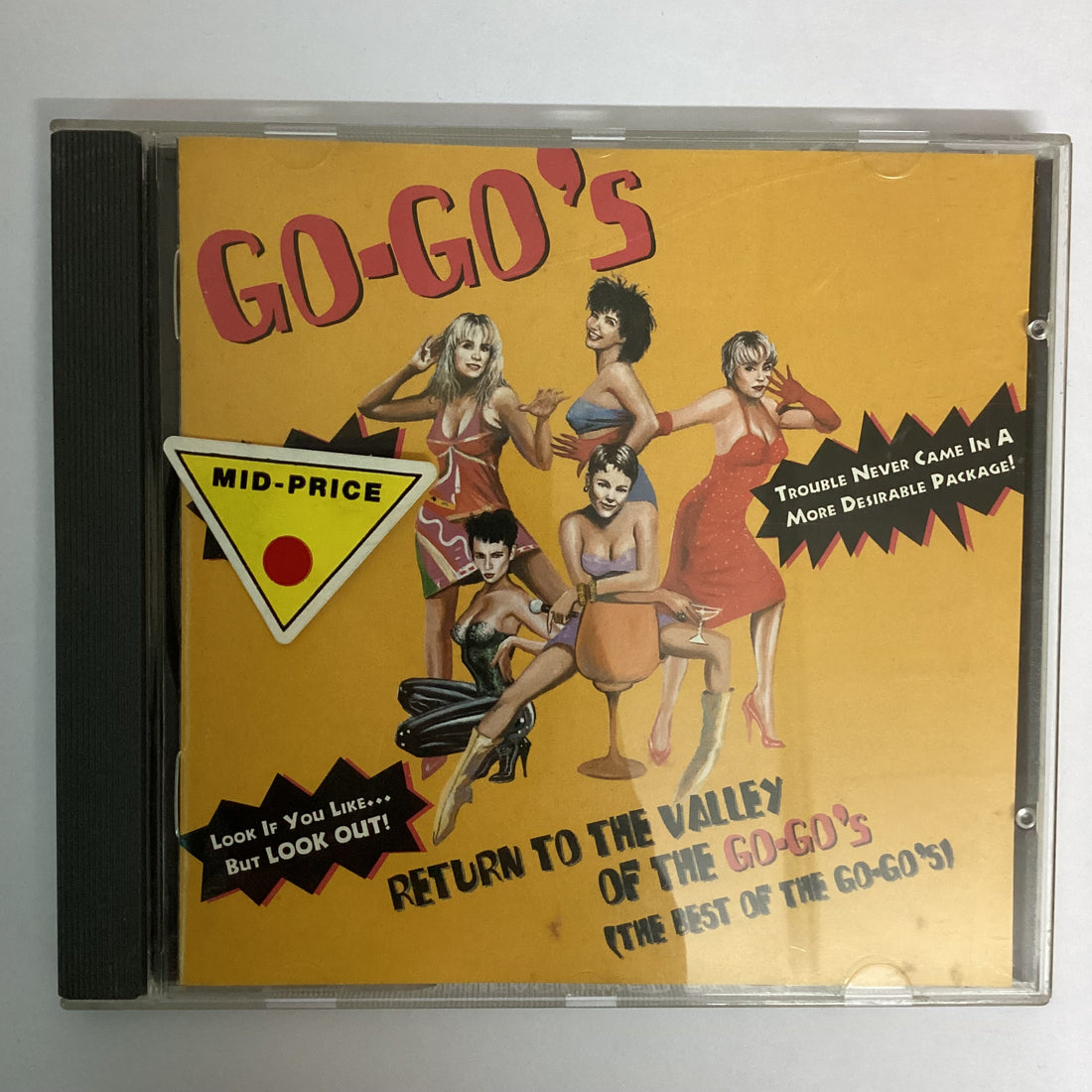 ซีดี Go-Go's - Return To The Valley Of The Go-Go's The Best Of The Go-Go's CD VG+