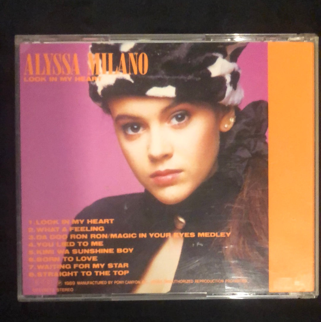 ซีดี Alyssa Milano - Look In My Heart CD VG+