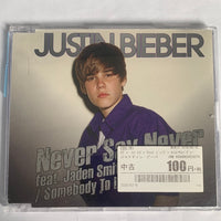 ซีดี Justin Bieber - Never Say Never / Somebody To Love (CD) (VG+)