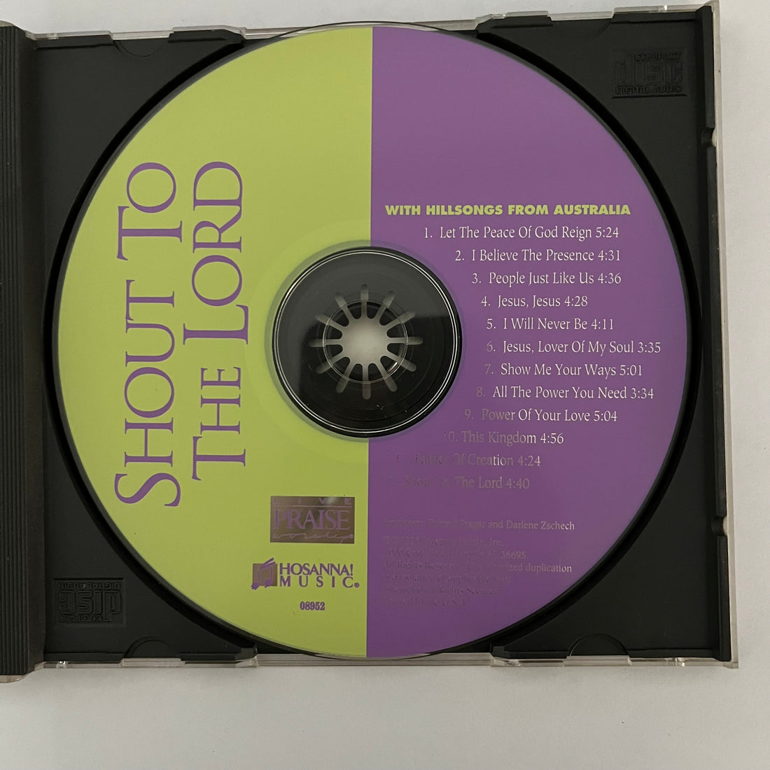 ซีดี Hillsong - Shout To The Lord CD NM