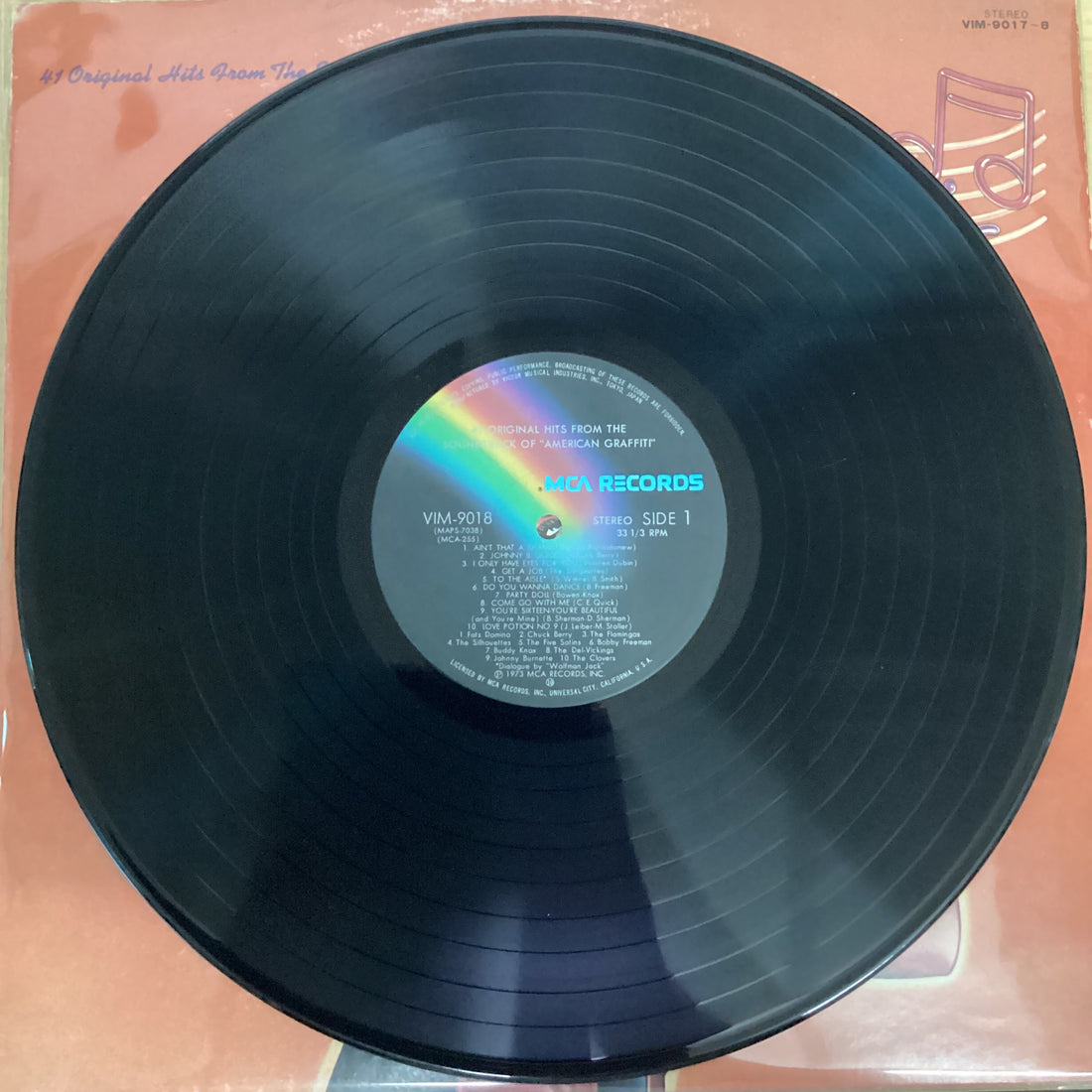 แผ่นเสียง Various - 41 Original Hits From The Sound Track Of American Graffiti Vinyl VG+ 2LPs
