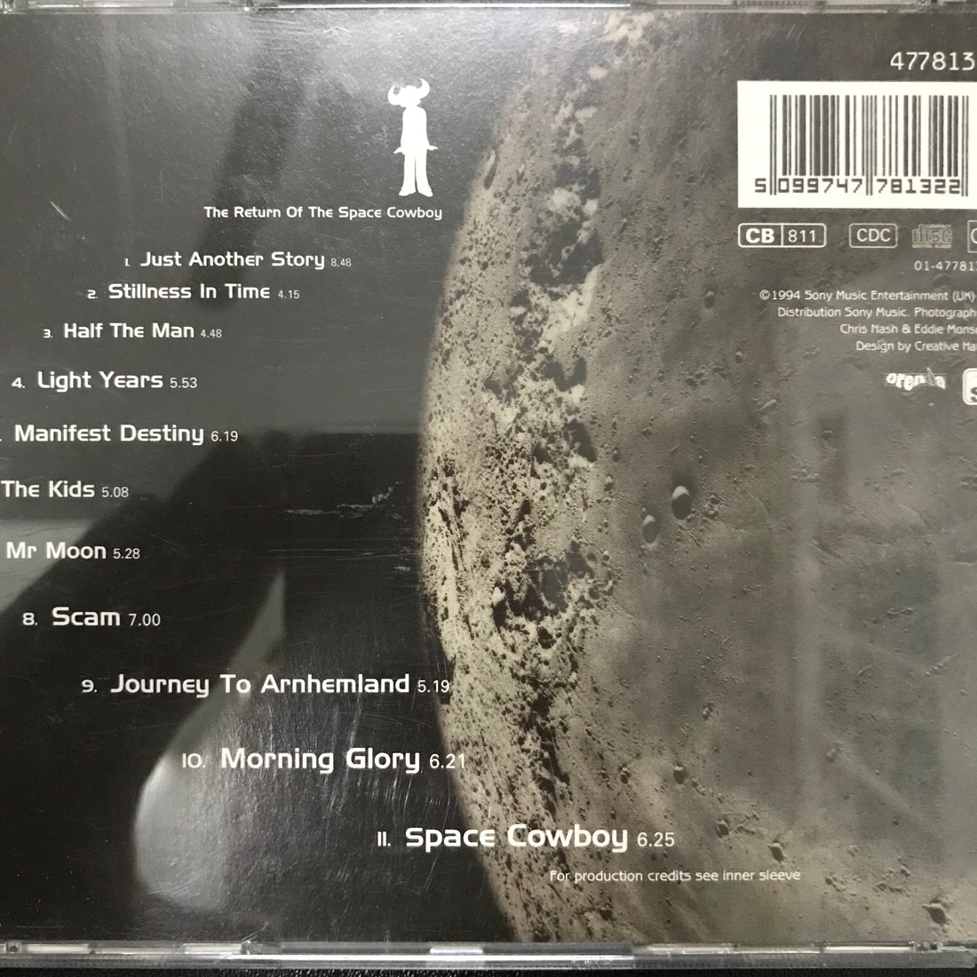 ซีดี Jamiroquai - The Return Of The Space Cowboy CD VG+
