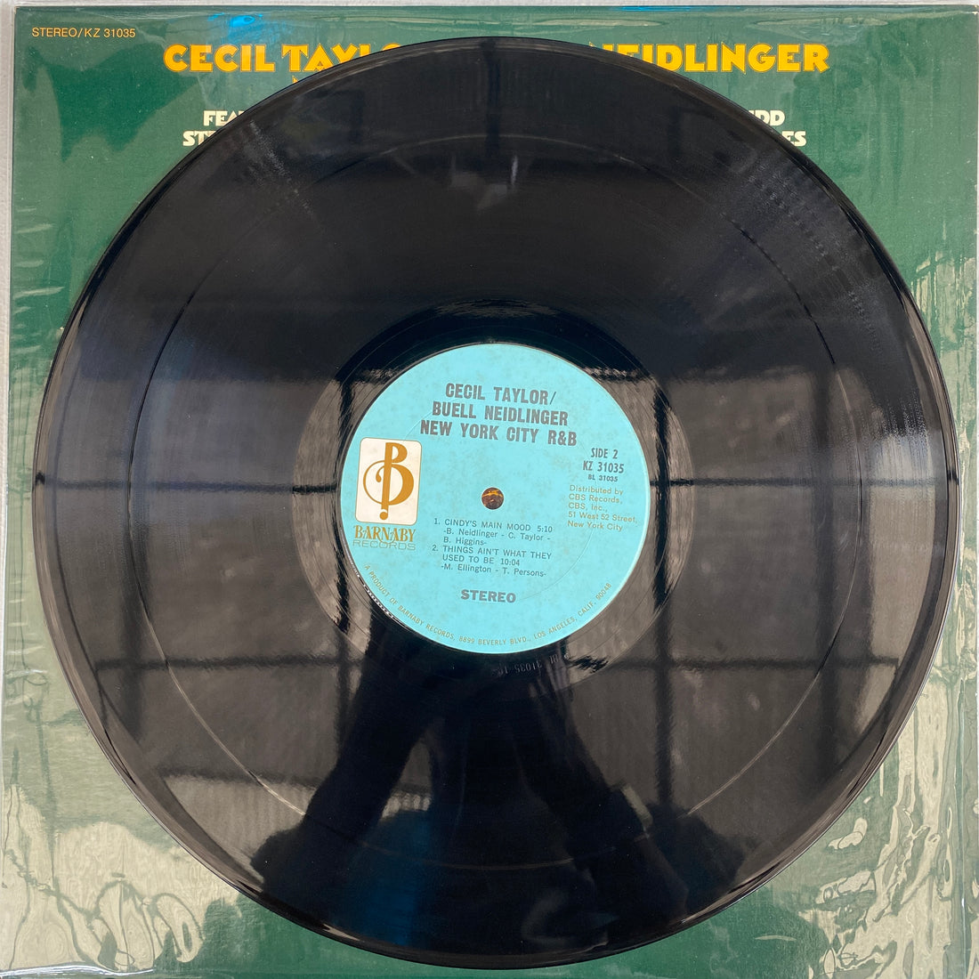 แผ่นเสียง Cecil Taylor / Buell Neidlinger - New York City R&B Vinyl VG+