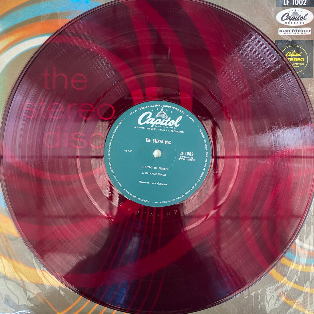 แผ่นเสียง Various - The Stereo Disc แผ่นสี Vinyl VG+