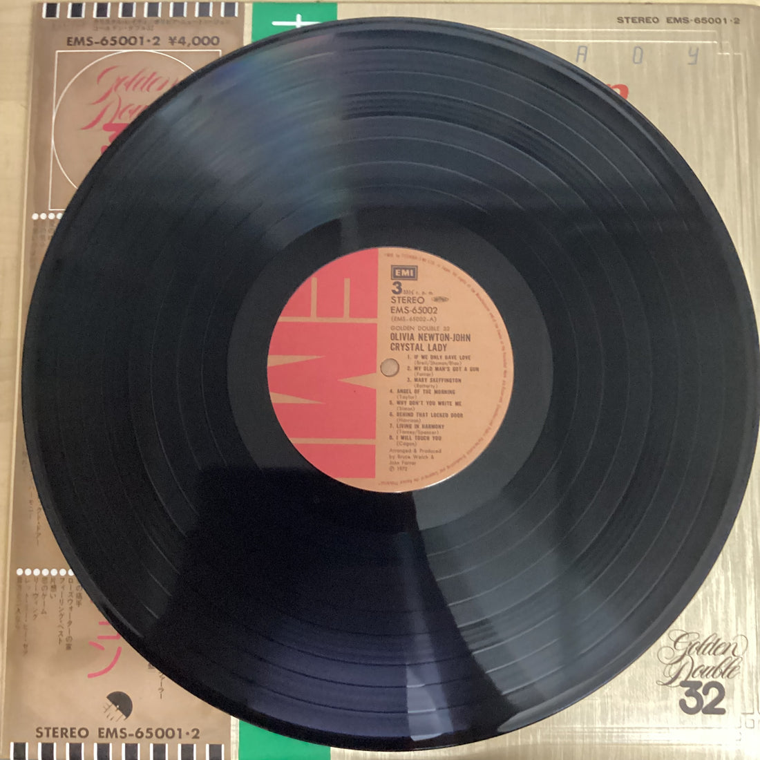 แผ่นเสียง Olivia Newton-John - Crystal Lady Vinyl VG+ 2LPs