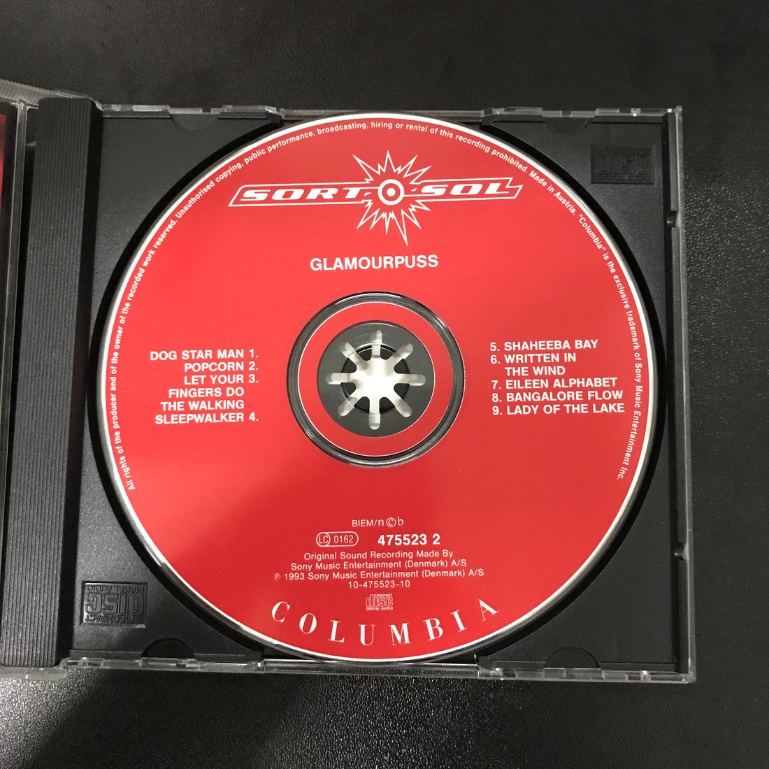 ซีดี Sort Sol - Glamourpuss CD VG+