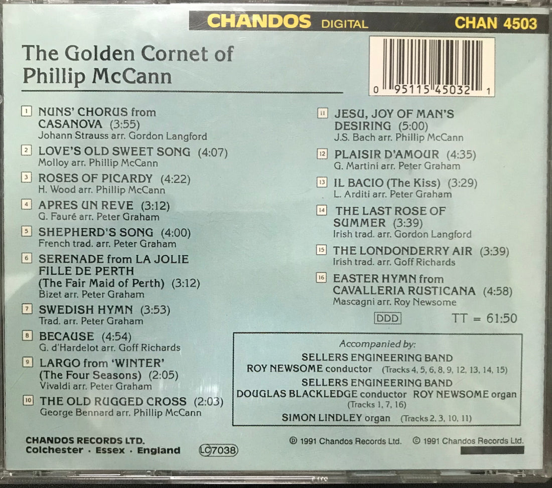 ซีดี Phillip McCann / Sellers Engineering Band / Roy Newsome / Simon Lindley - The World's Most Beautiful Melodies Vol. 3 CD VG+