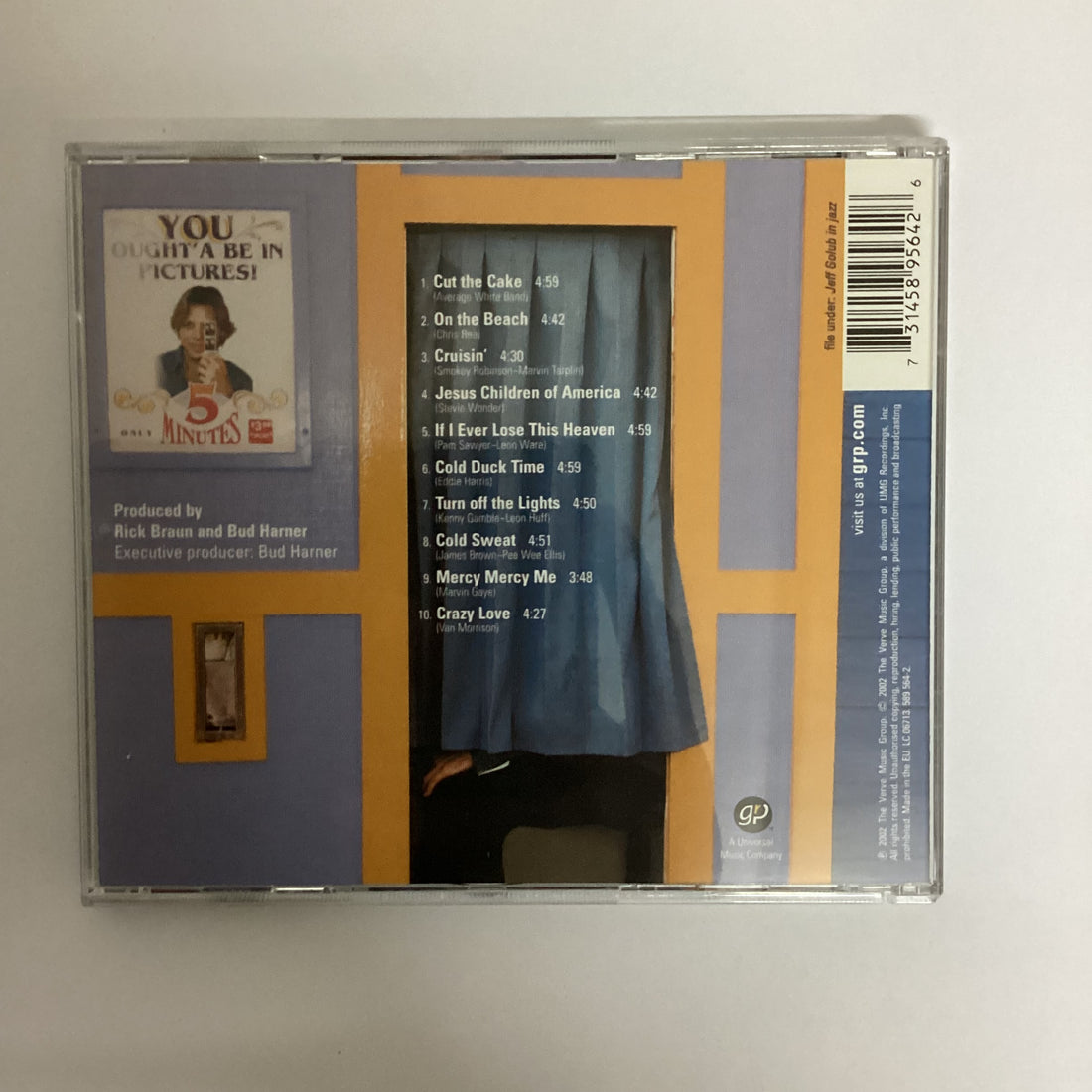 ซีดี Jeff Golub - Do It Again CD NM or M-