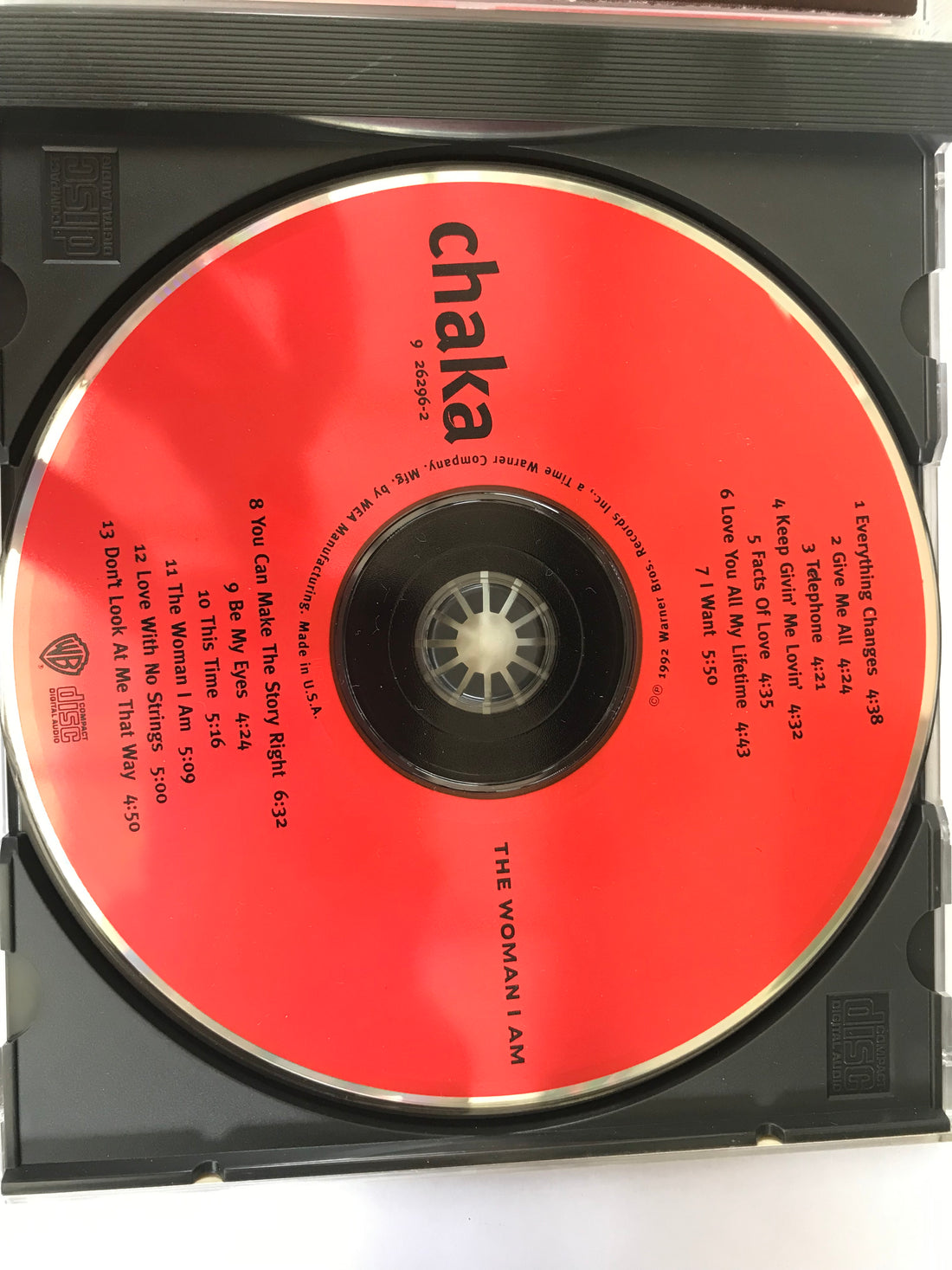 ซีดี Chaka Khan - The Woman I Am CD VG+