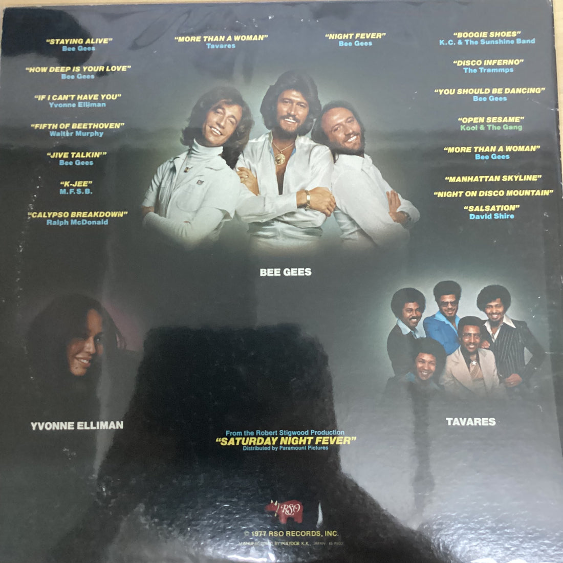 แผ่นเสียง Various - Saturday Night Fever The Original Movie Sound Track Vinyl VG+ 2LPs