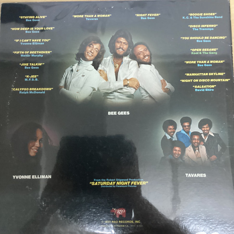 แผ่นเสียง Various - Saturday Night Fever The Original Movie Sound Track Vinyl VG+ 2LPs