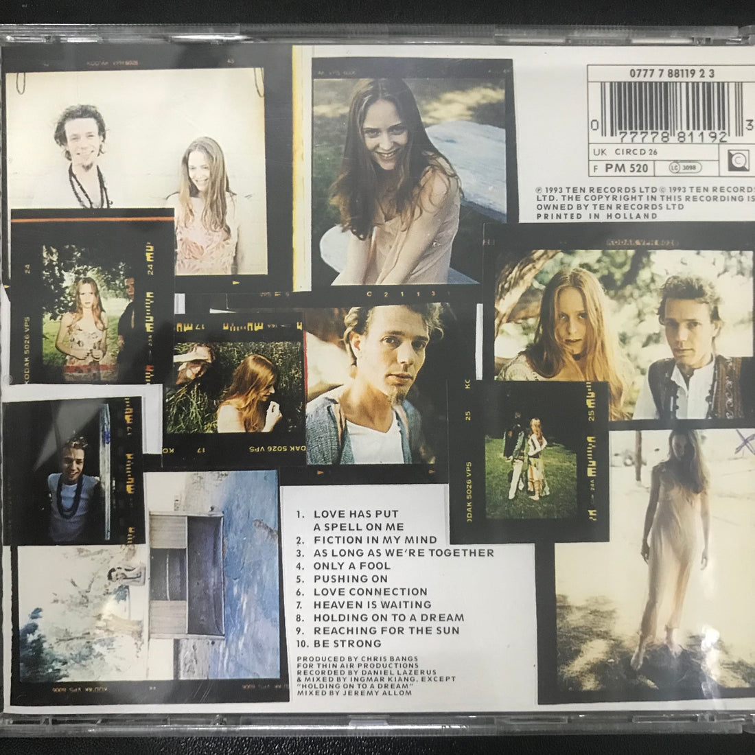 ซีดี Kiss Of Life - Reaching For The Sun CD VG+