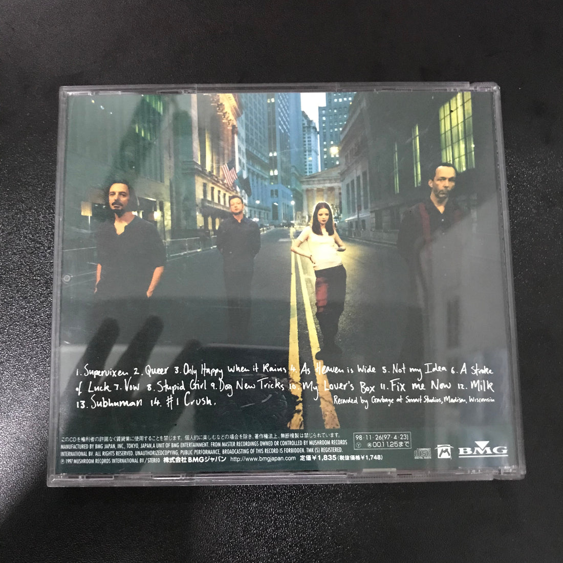 ซีดี Garbage - Garbage CD VG+