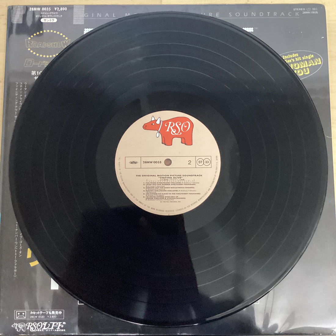 แผ่นเสียง Various - The Original Motion Picture Soundtrack - Staying Alive Vinyl VG+