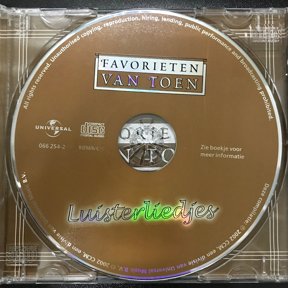 ซีดี Various - Luisterliedjes CD VG+