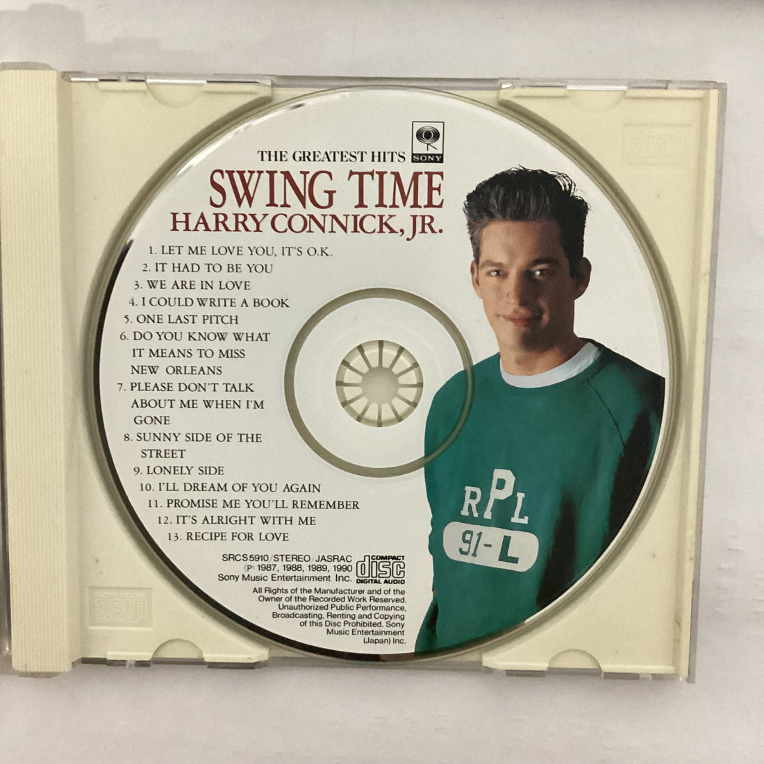 ซีดี Harry Connick, Jr. = Harry Connick, Jr. - Swing Time The Greatest Hits = スウィング・タイム CD VG+