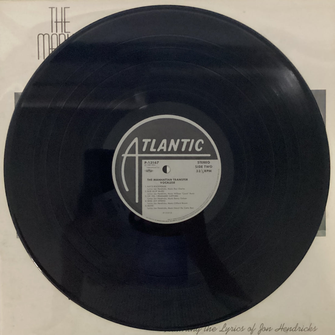 แผ่นเสียง The Manhattan Transfer - Vocalese Vinyl VG+