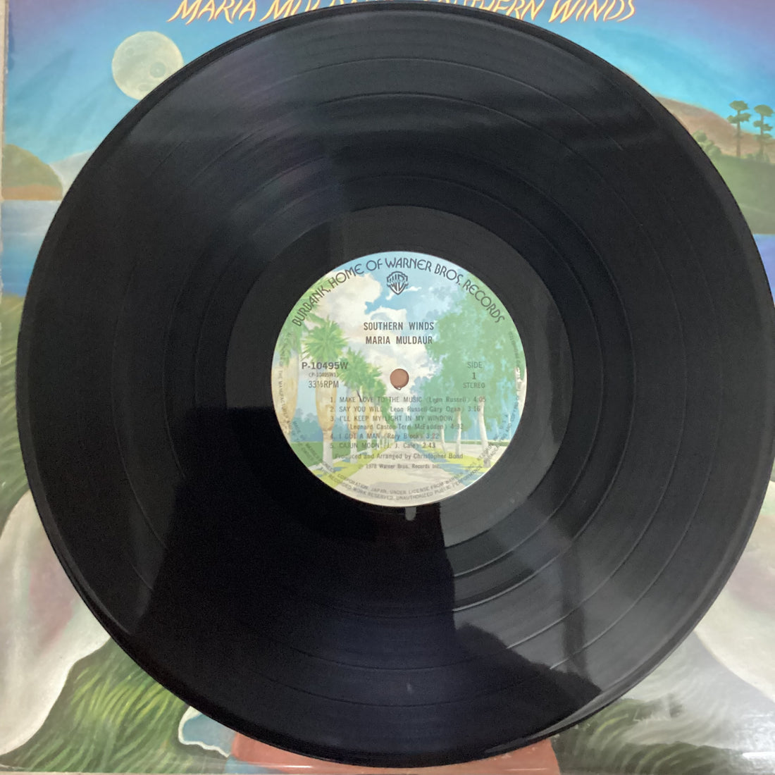 แผ่นเสียง Maria Muldaur - Southern Winds Vinyl VG+