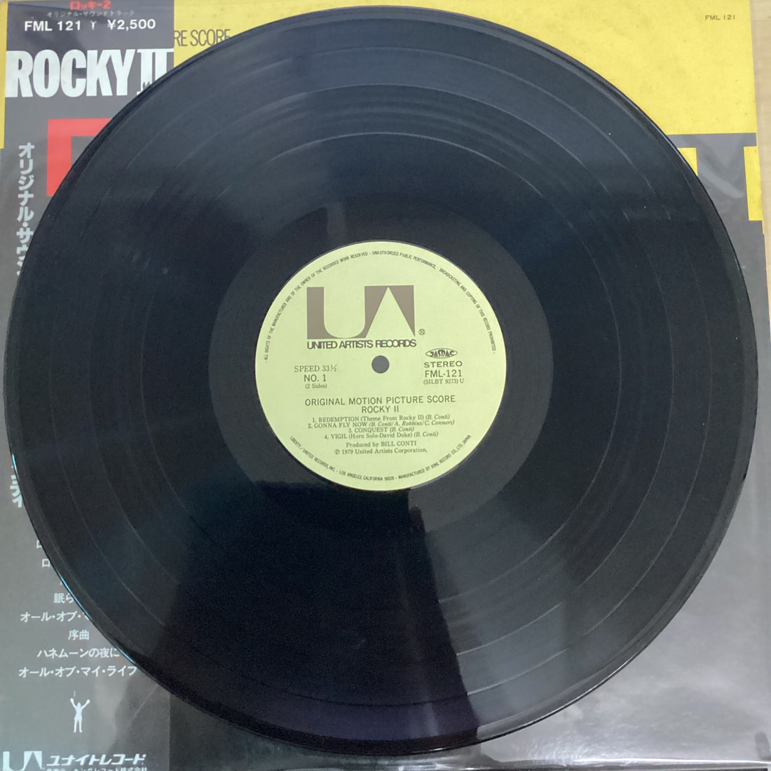 แผ่นเสียง Bill Conti - Rocky II Original Motion Picture Score Vinyl VG+