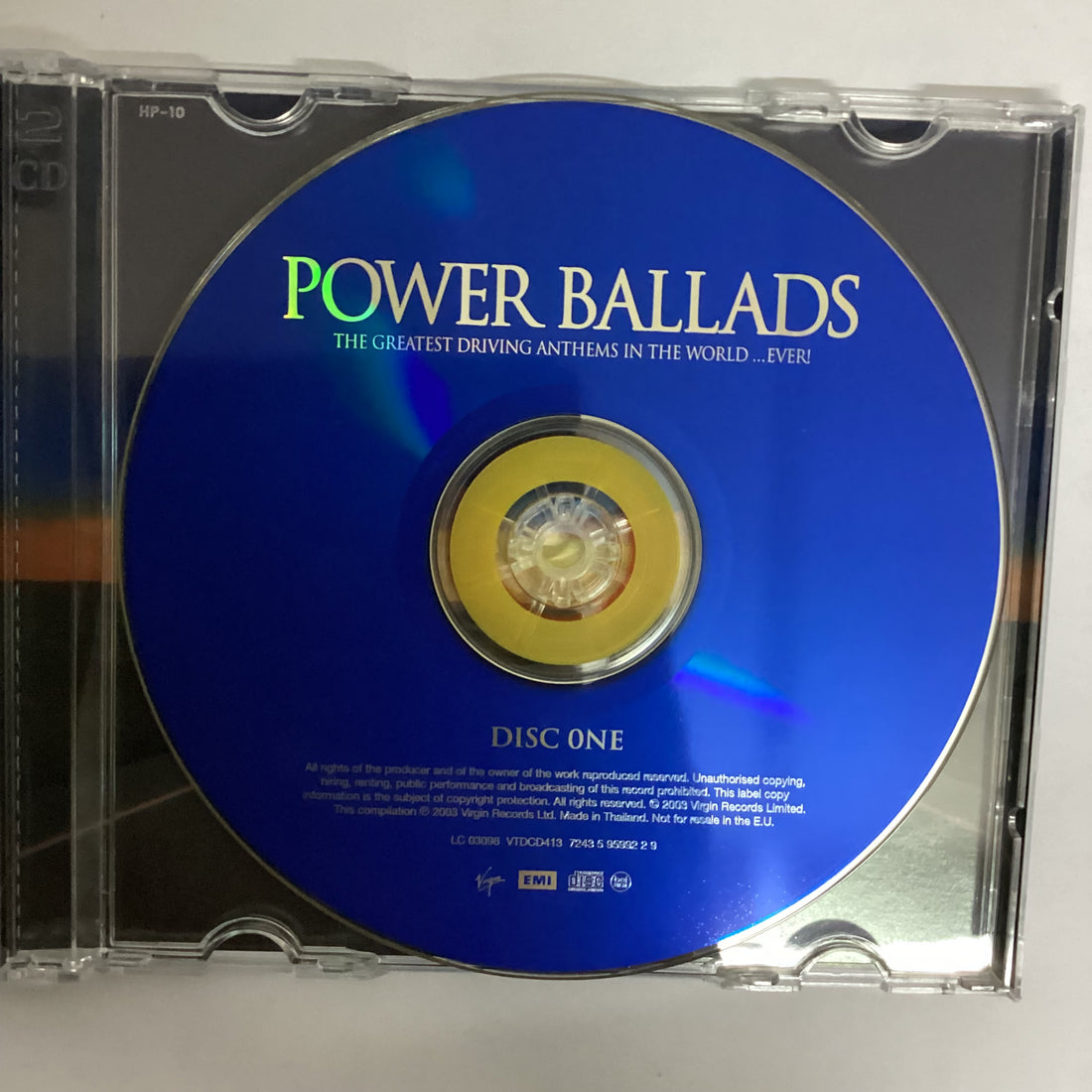 ซีดี Various - Power Ballads - The Greatest Driving Anthems In The World...Ever! CD NM or M- 2CDs