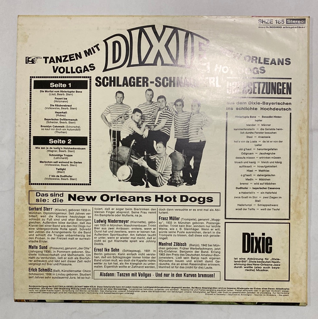 แผ่นเสียง Hot Dogs - Dixie Schlager Schnauferl (Vinyl) (VG)