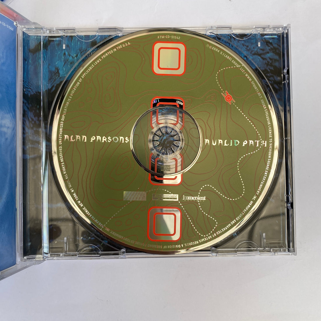 ซีดี Alan Parsons - A Valid Path CD VG+