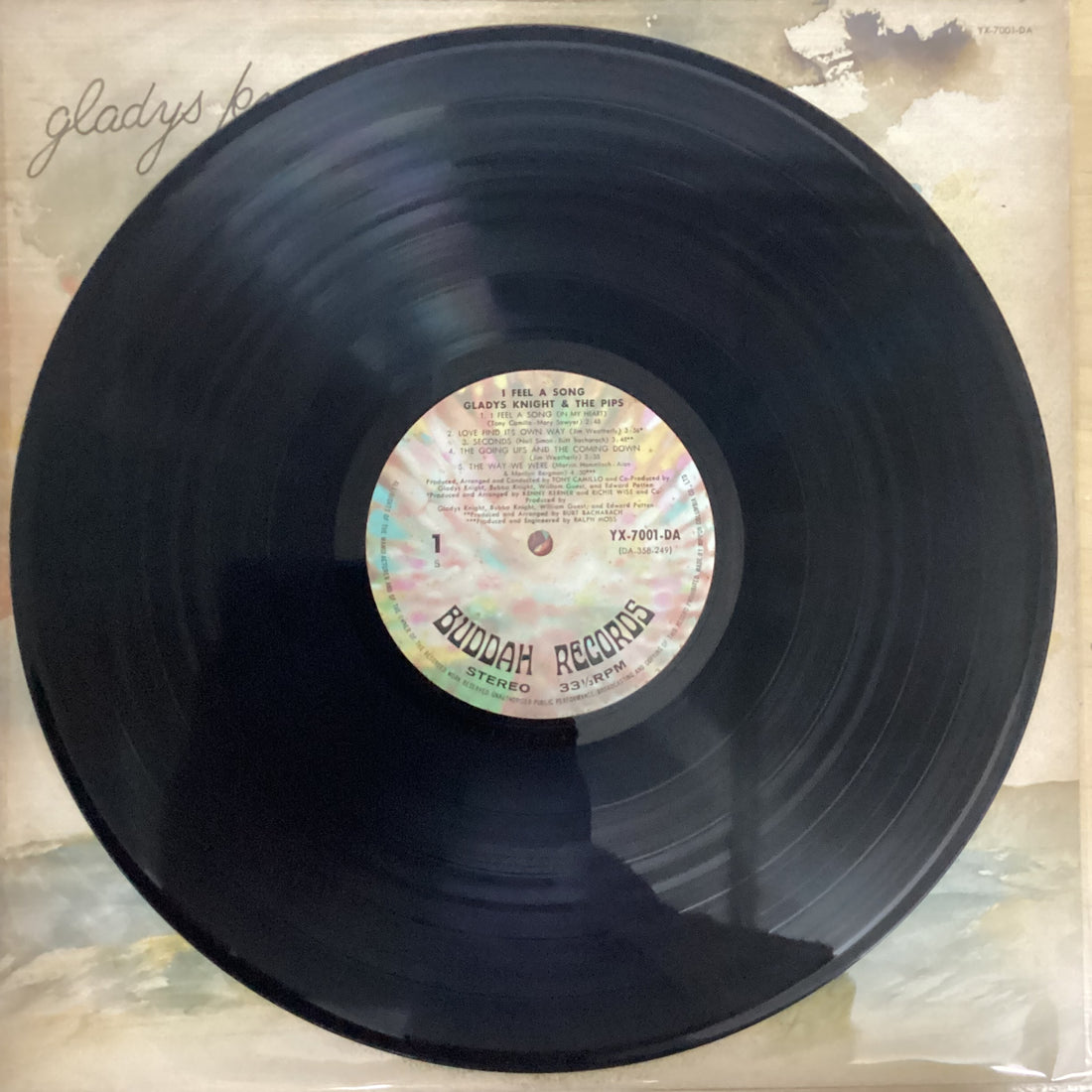 แผ่นเสียง Gladys Knight And The Pips - I Feel A Song Vinyl VG+