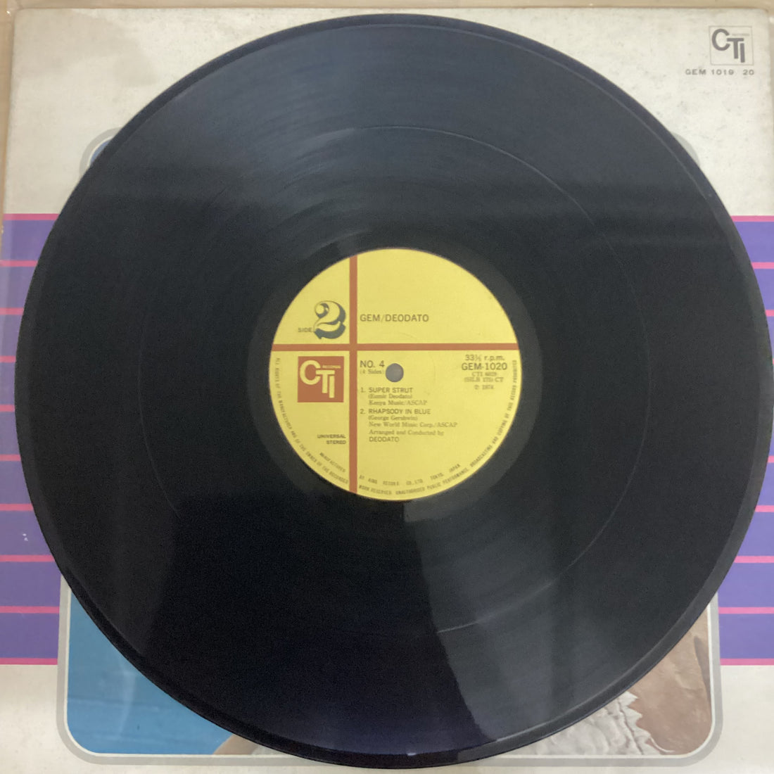 แผ่นเสียง Eumir Deodato - Deodato Vinyl VG+ 2LPs