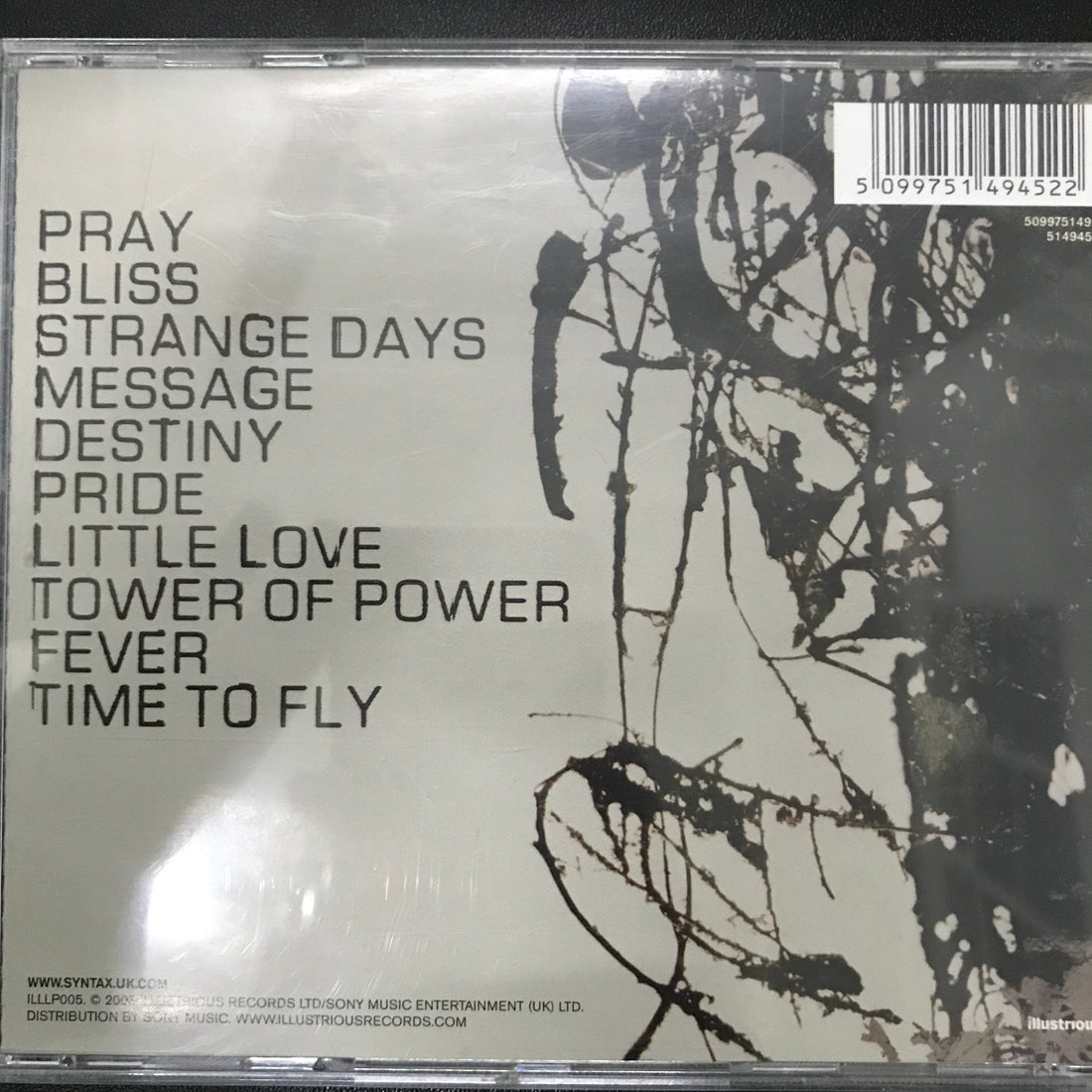 ซีดี Syntax - Meccano Mind CD VG+
