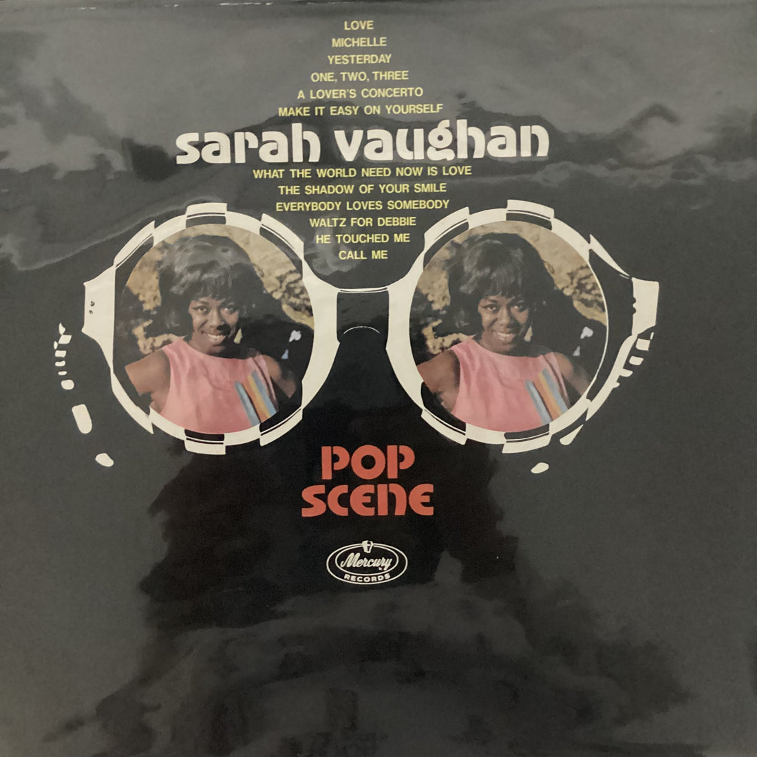 แผ่นเสียง Sarah Vaughan - Pop Scene Vinyl VG+