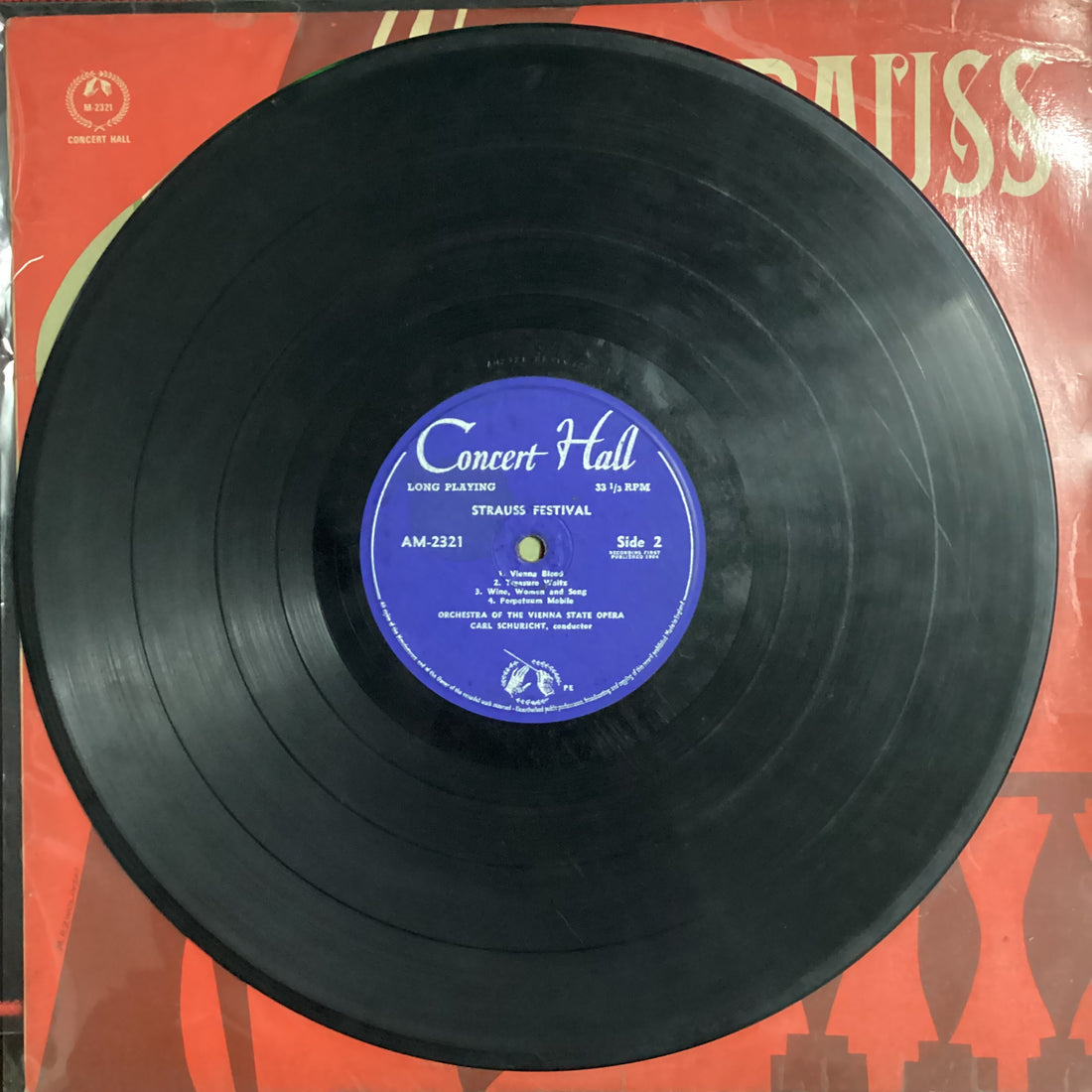 แผ่นเสียง Various - Strauss Festival Carl Schuricht Vinyl G+