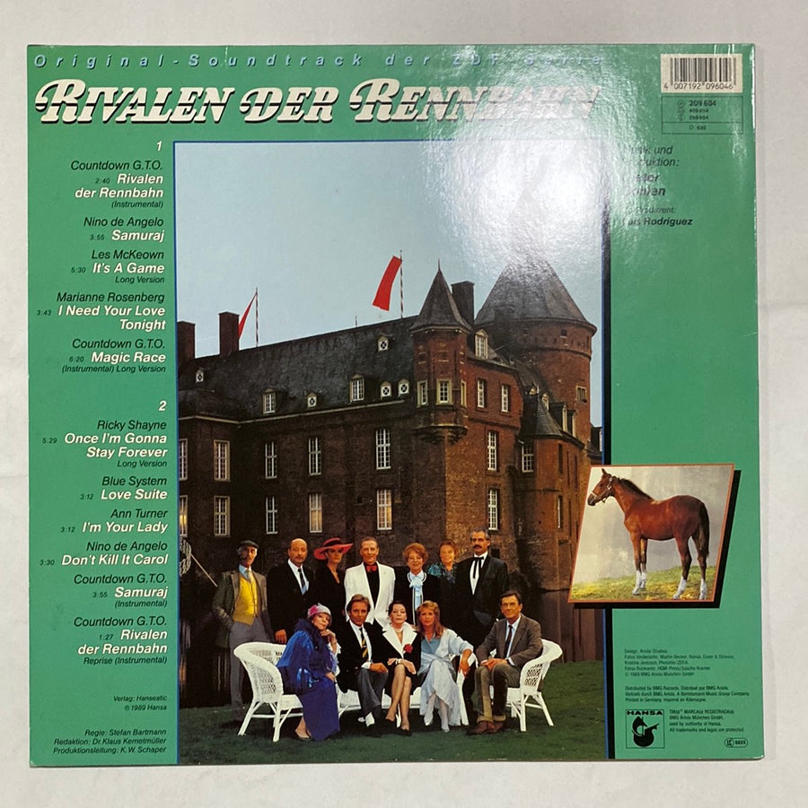 แผ่นเสียง Various - Rivalen Der Rennbahn Original-Soundtrack Der ZDF-Serie Vinyl VG+