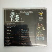 ซีดี Les Paul & Mary Ford - Vaya Con Dios - Their Greatest Hits CD VG+ 3CDs