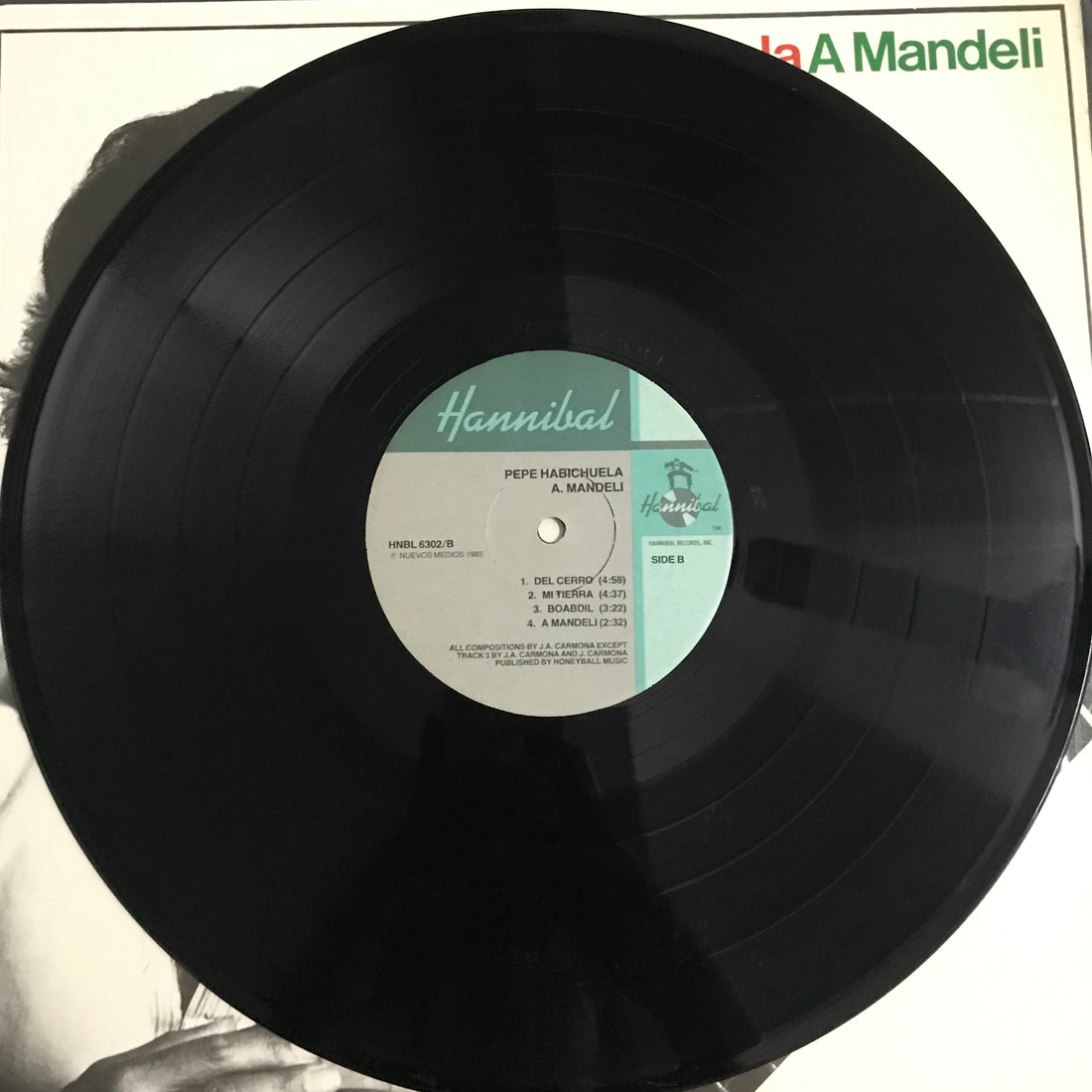 แผ่นเสียง Pepe Habichuela - A Mandeli Vinyl VG+