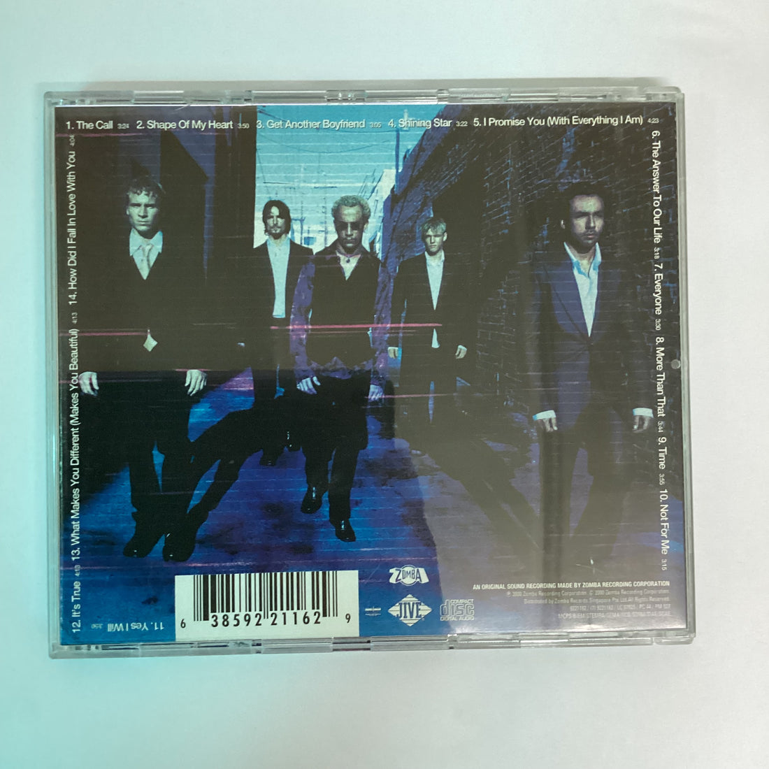 ซีดี Backstreet Boys - Black & Blue CD VG+