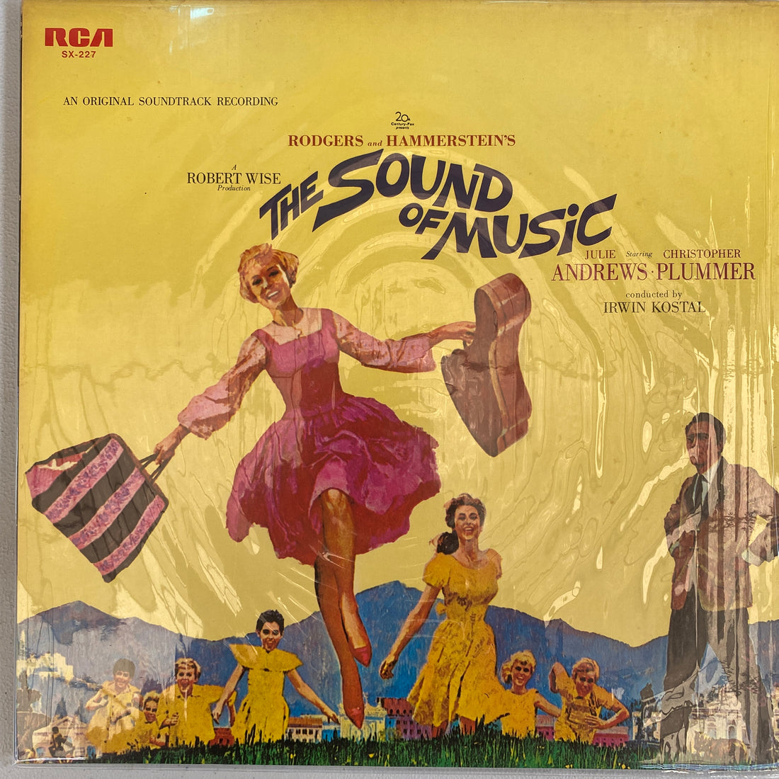 แผ่นเสียง Rodgers & Hammerstein / Julie Andrews / Christopher Plummer / Irwin Kostal - The Sound Of Music (An Original Soundtrack Recording) (Vinyl) (VG+)