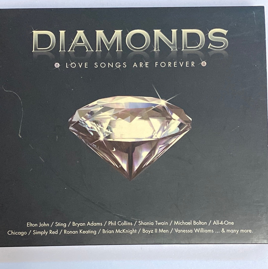 ซีดี Various - Diamonds Love Songs Are Forever (CD) (VG+) (2CDs)