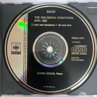 ซีดี Johann Sebastian Bach : Glenn Gould - The Goldberg Variations (CD) (VG+)