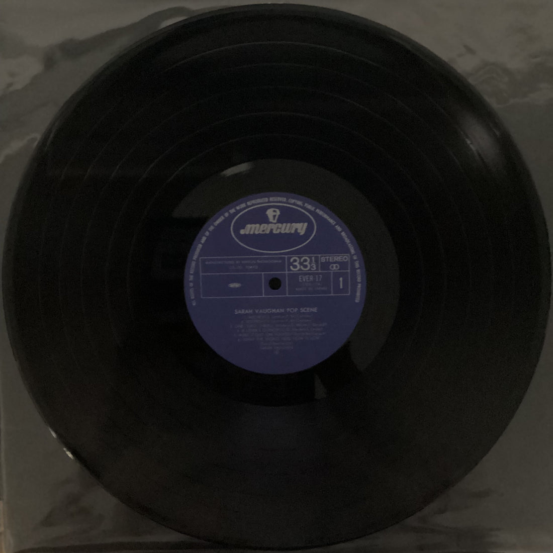 แผ่นเสียง Sarah Vaughan - Pop Scene Vinyl VG+