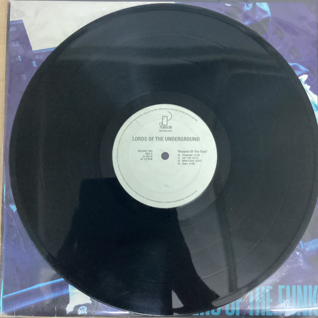แผ่นเสียง Lords Of The Underground - Keepers Of The Funk Vinyl VG 3LPs