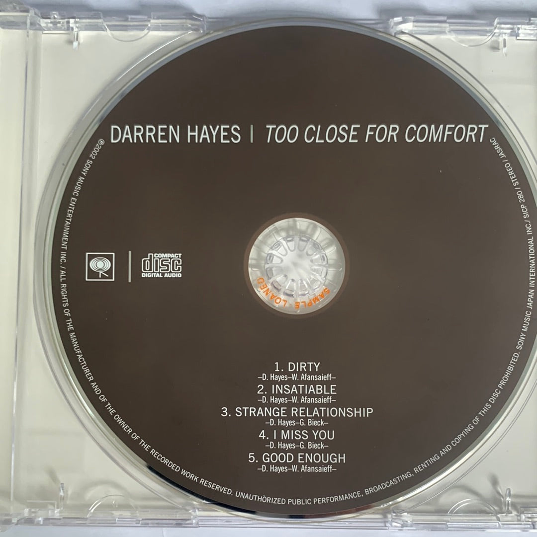 ซีดี Darren Hayes - Too Close For Comfort (CD) (VG+)