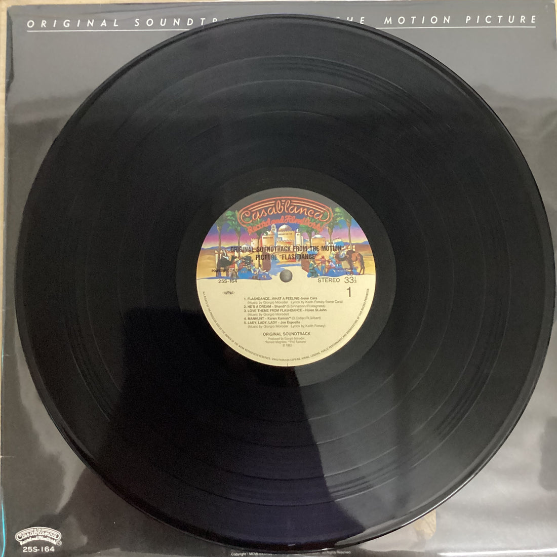 แผ่นเสียง Various - Flashdance Original Soundtrack From The Motion Picture Vinyl VG+