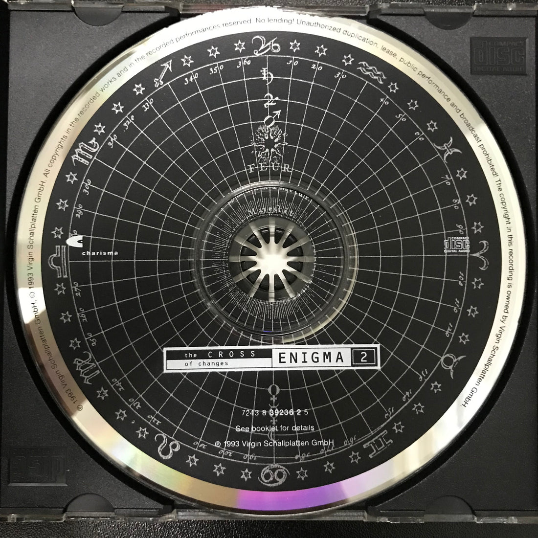 ซีดี Enigma - The Cross Of Changes CD VG+