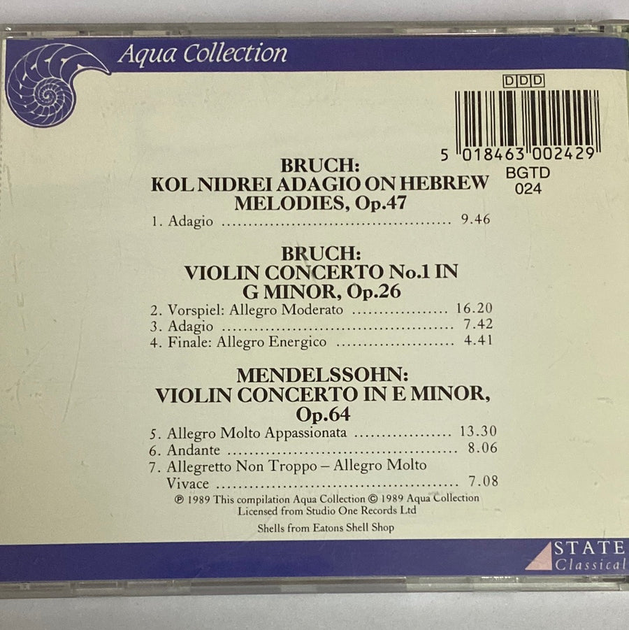 ซีดี Bruch / Felix Mendelssohn-Bartholdy - Bruch/Mendelssohn CD VG+