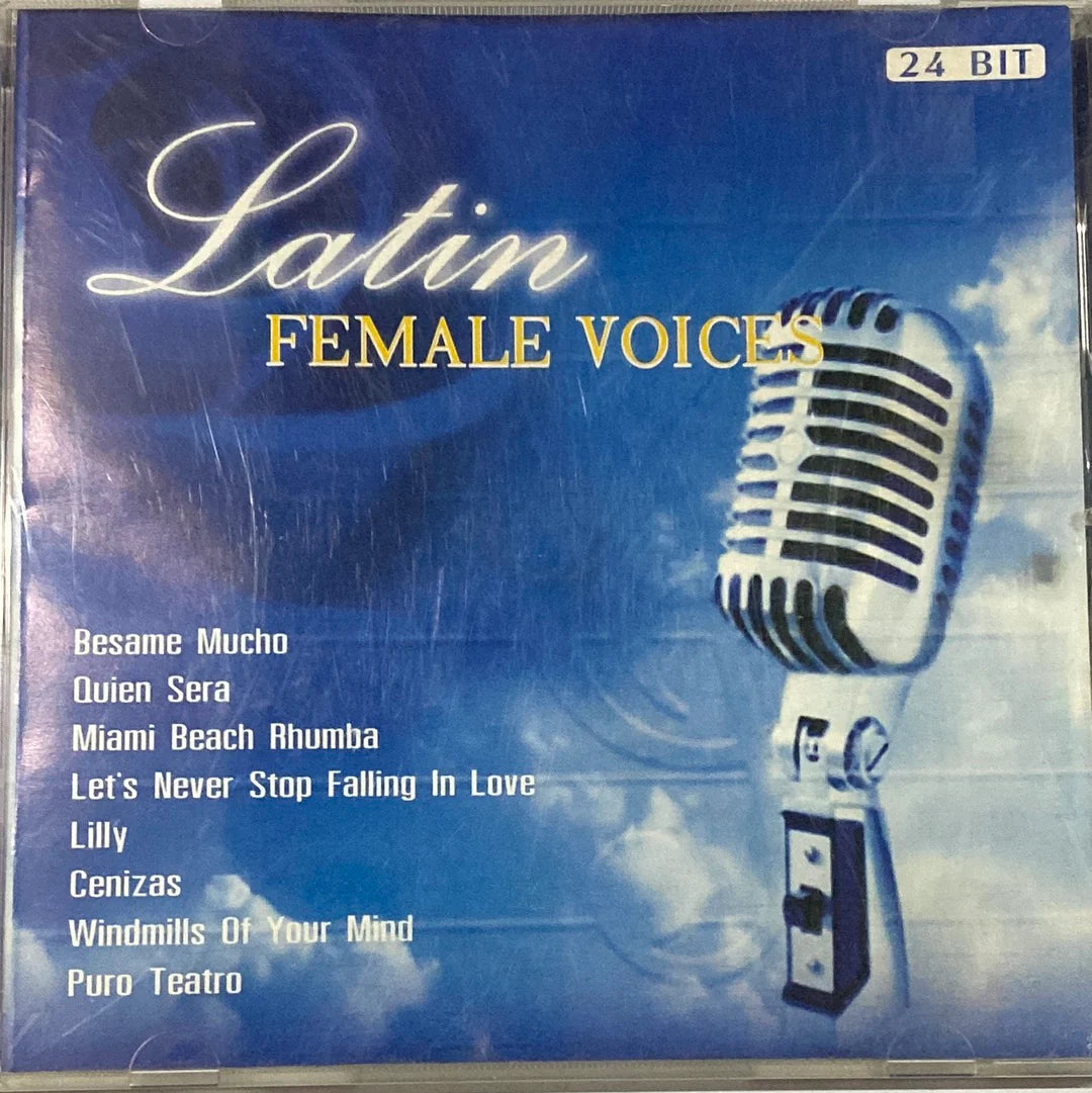 ซีดี Various - LATIN FEMALE VOICES (CD) (VG+) (24Bit)