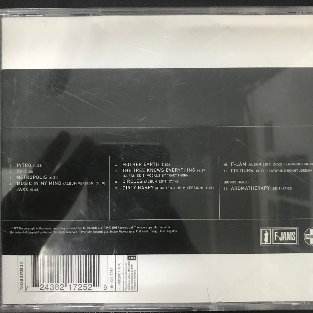 ซีดี Adam F - Colours CD VG+
