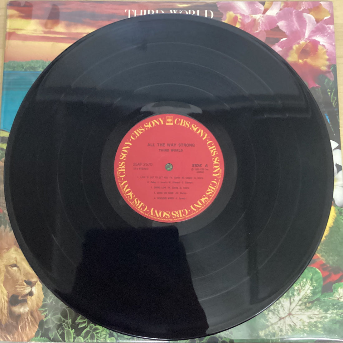 แผ่นเสียง Third World - All The Way Strong Vinyl VG+