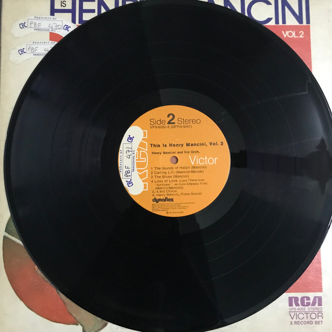 แผ่นเสียง Henry Mancini - This Is Henry Mancini Vol. 2 Vinyl VG+ 2LPs
